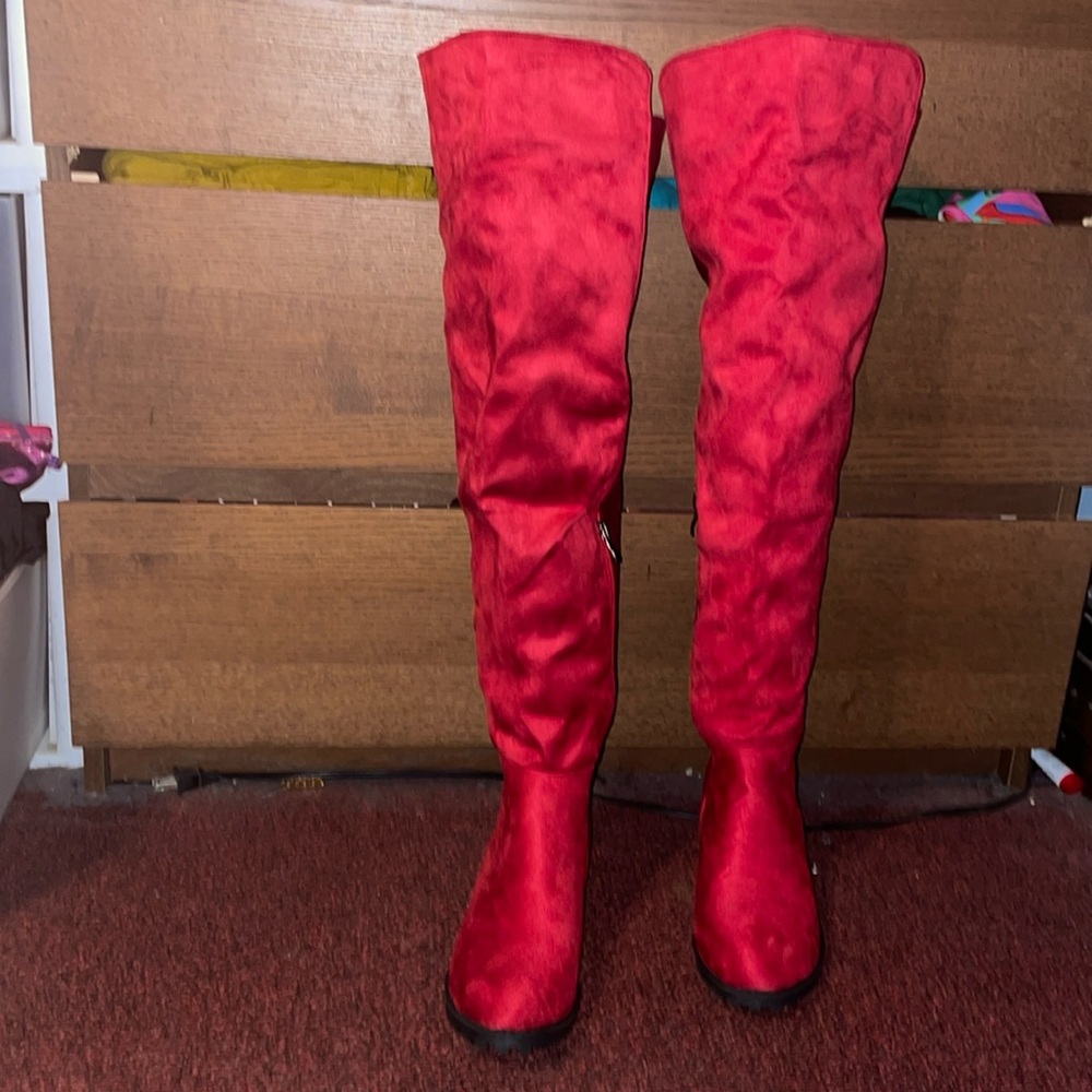 Trendy OTK Boots